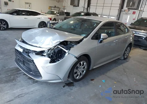 2025 Toyota Corolla Le z USA, uszkodzony, nr VIN 5YFB4MDE7SP296573